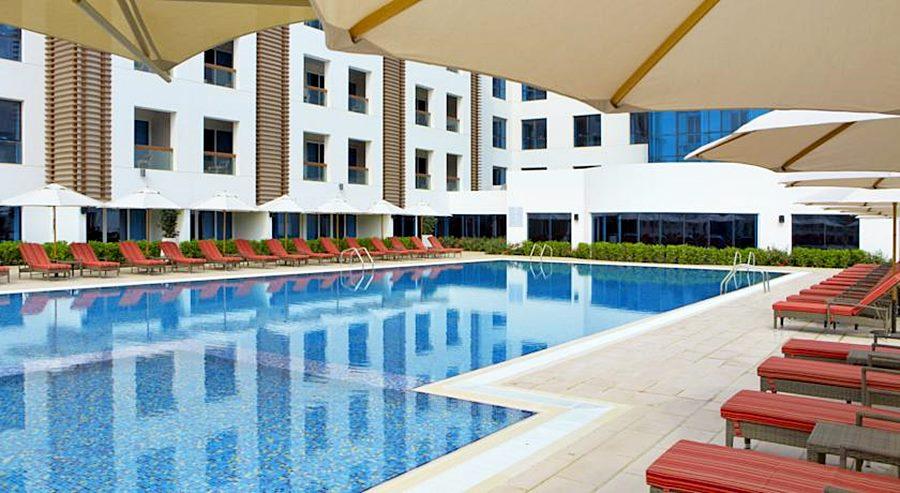 فندق هيلي ريحان باي روتانا العين المظهر الخارجي الصورة The swimming pool at the hotel